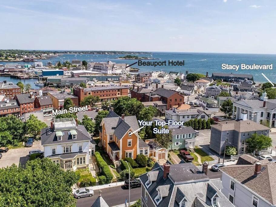 Guest Suite In Historical District Gloucester Exterior foto